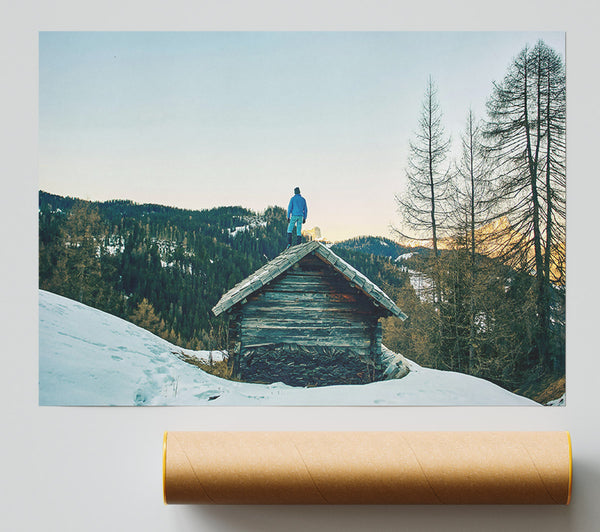 Blue Sky Solitude Print