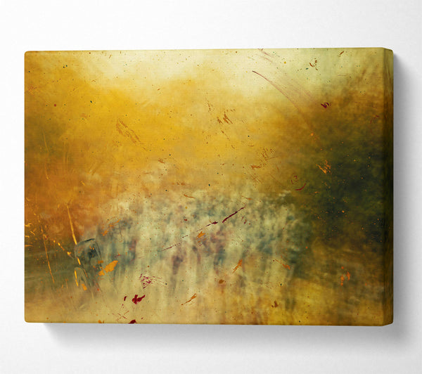  A Canvas Print of Golden Hues Of Dust Canvas Art