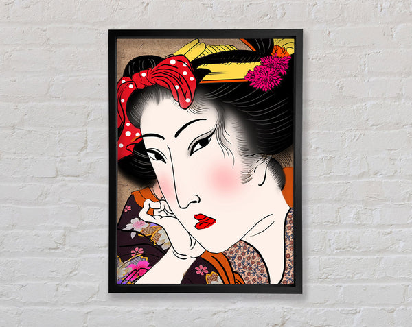 Chinese Woman Framed Print