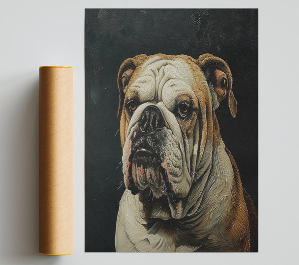 The Tan Bulldog Poster