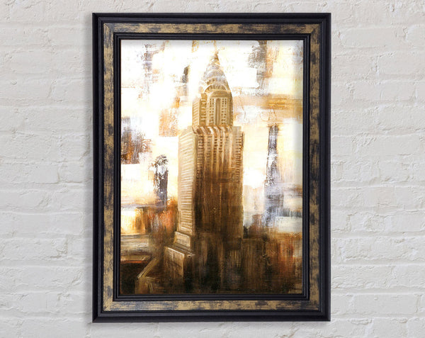 Chrysler Builder Framed Print
