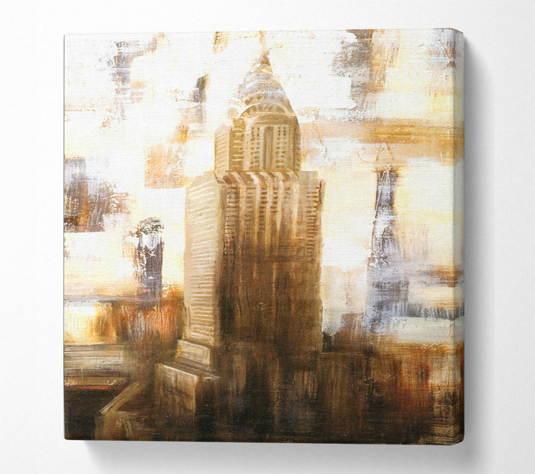  A Canvas Print of Chrysler Builder Canvas Print