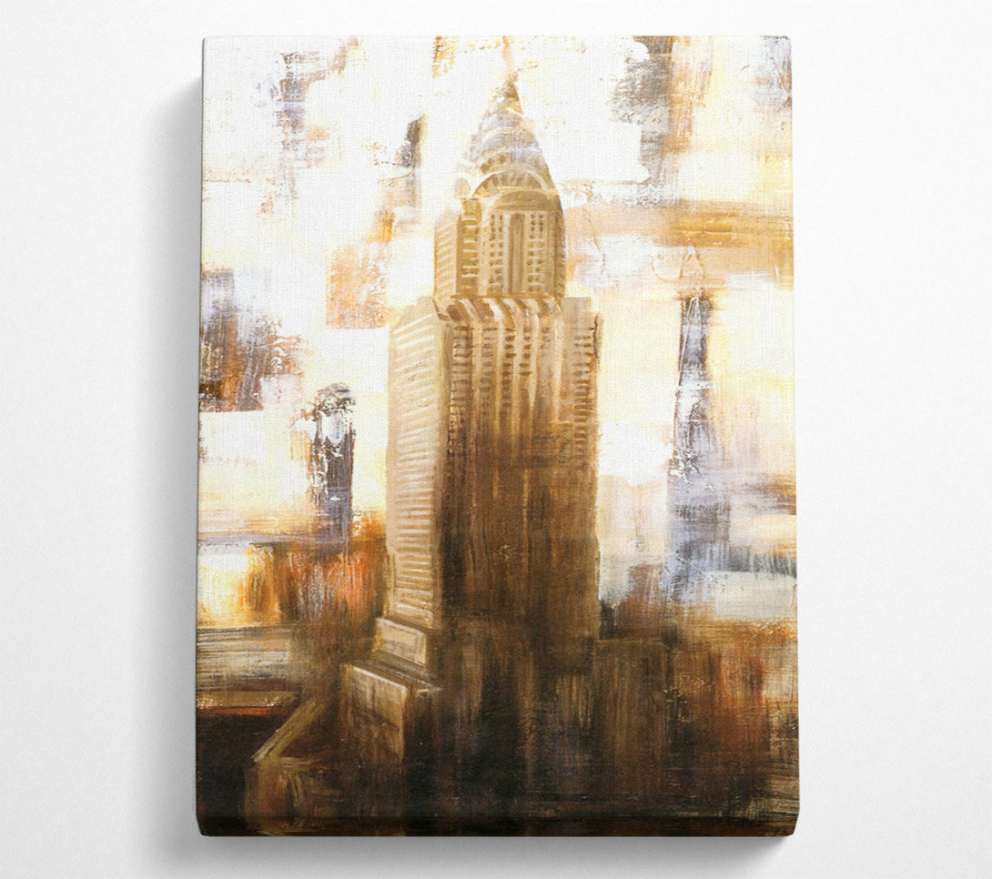  A Canvas Print of Chrysler Builder Canvas Print