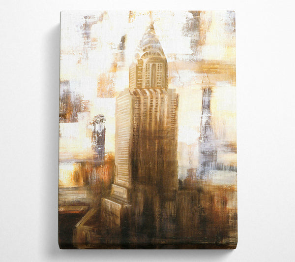  A Canvas Print of Chrysler Builder Canvas Print