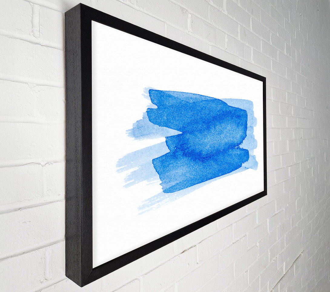  A Canvas Print of Azure Sky Wash Canvas Print