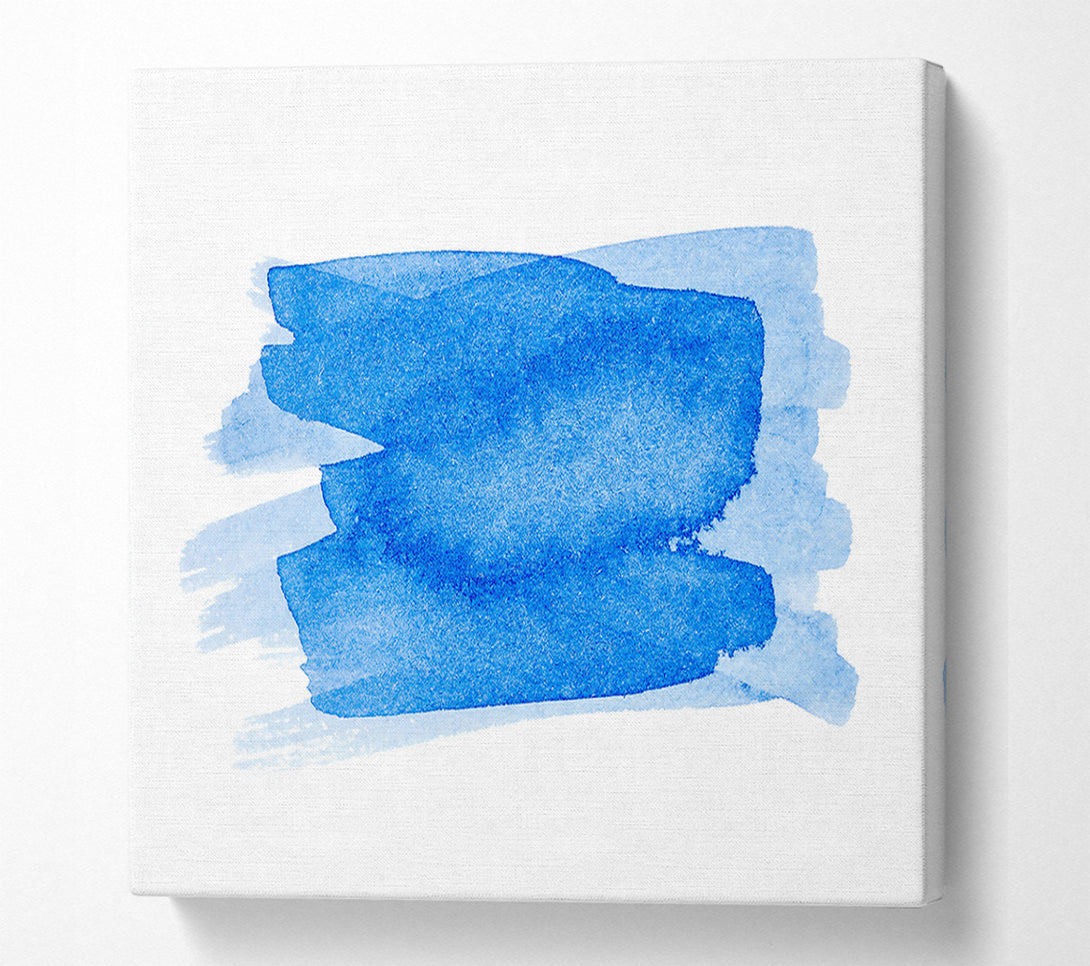  A Canvas Print of Azure Sky Wash Canvas Print