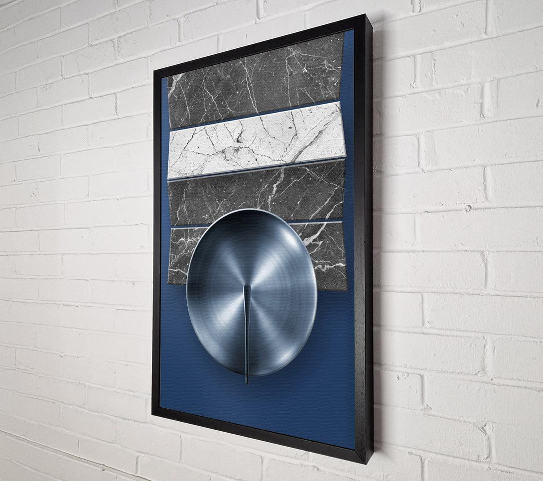  A Canvas Print of Circle Abstract Flow Canvas Wall Art