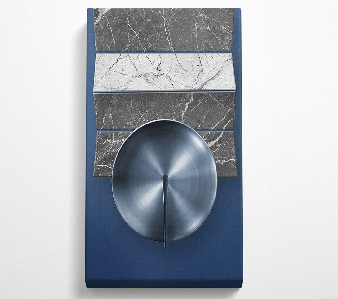 A Canvas Print of Circle Abstract Flow Canvas Wall Art