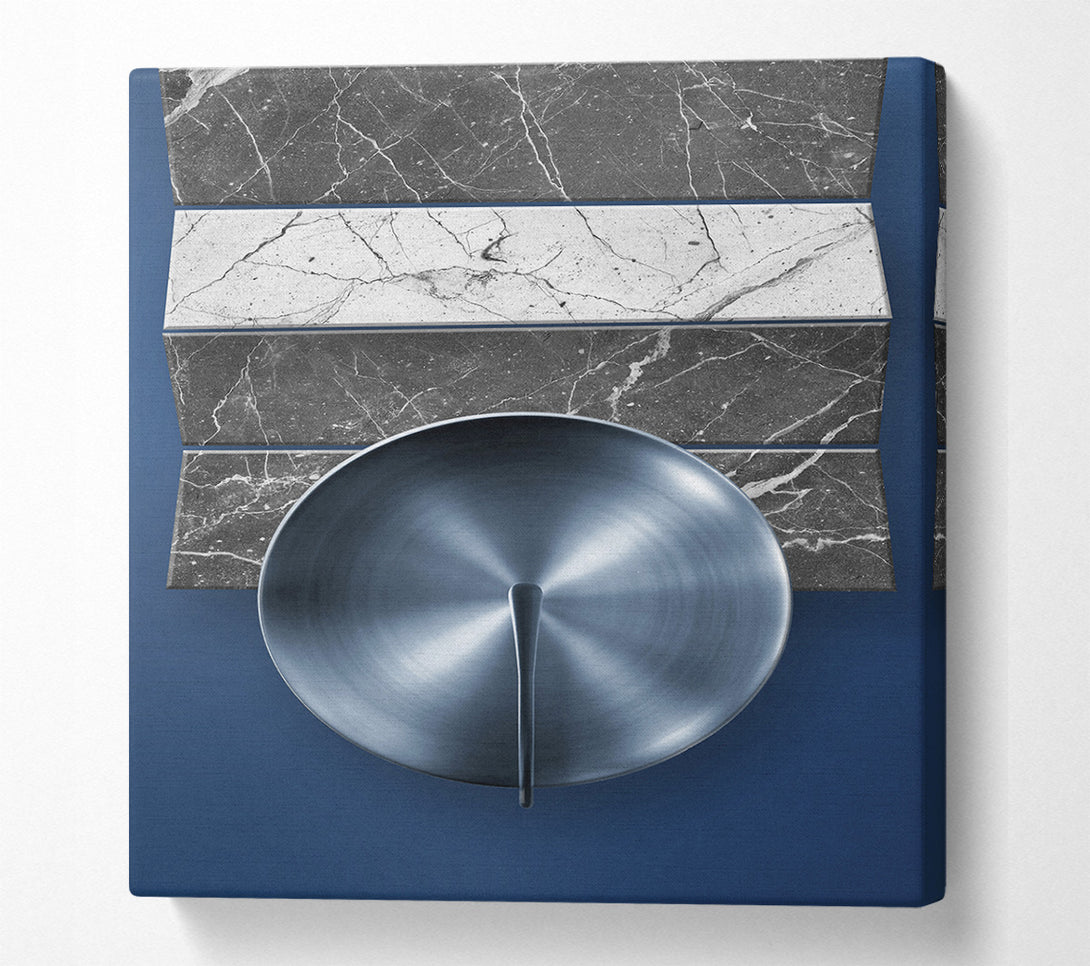  A Canvas Print of Circle Abstract Flow Canvas Wall Art