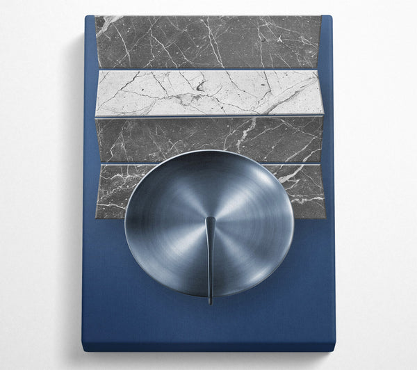  A Canvas Print of Circle Abstract Flow Canvas Wall Art