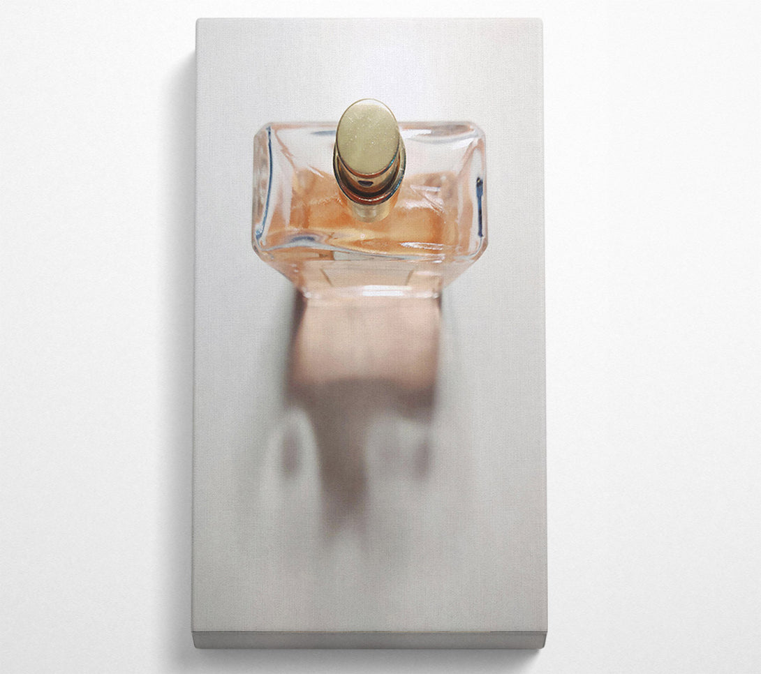  A Canvas Print of Peach Glass Reflections Canvas Print