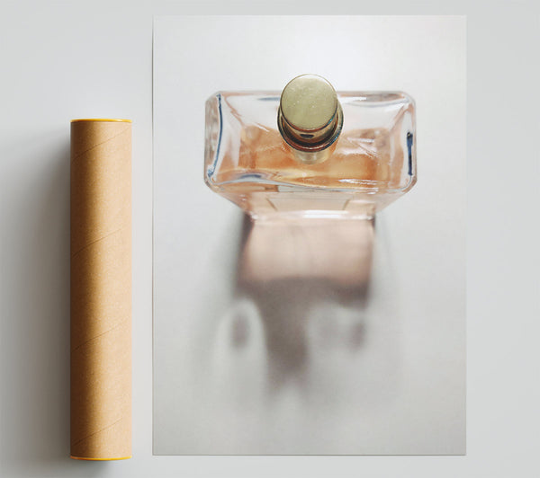 Peach Glass Reflections Poster