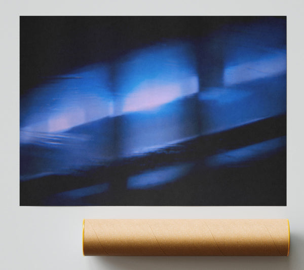 Azure Light Echoes. Poster