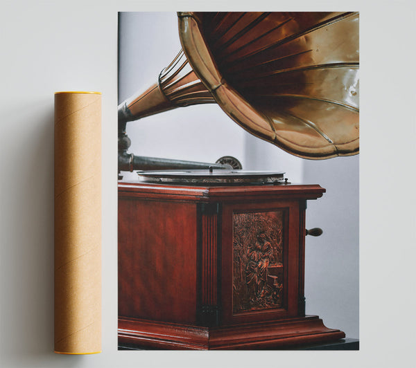 Golden Horned Mahogany Giclee Print