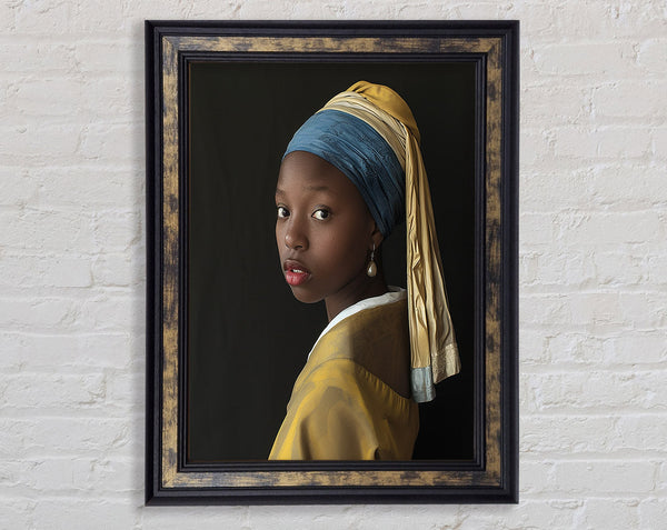 Classical Woman Framed Print
