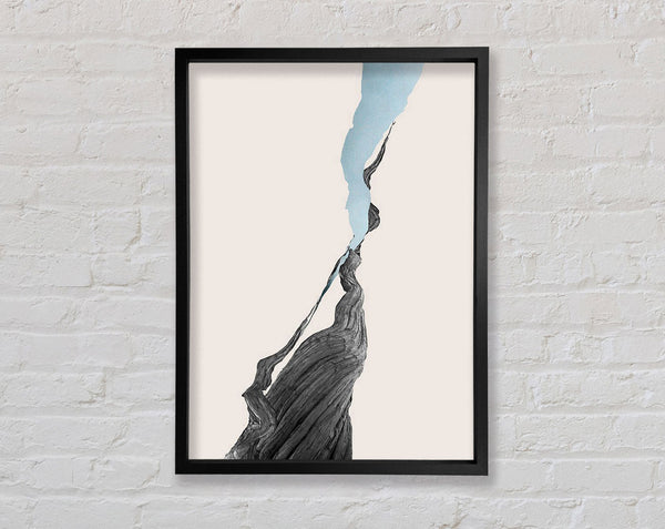 Cliff Torn Framed Print