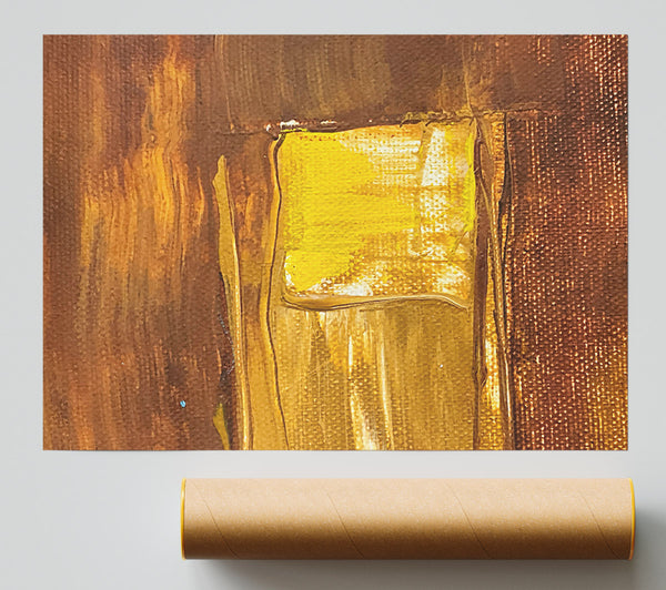Golden Window Light Giclee Print
