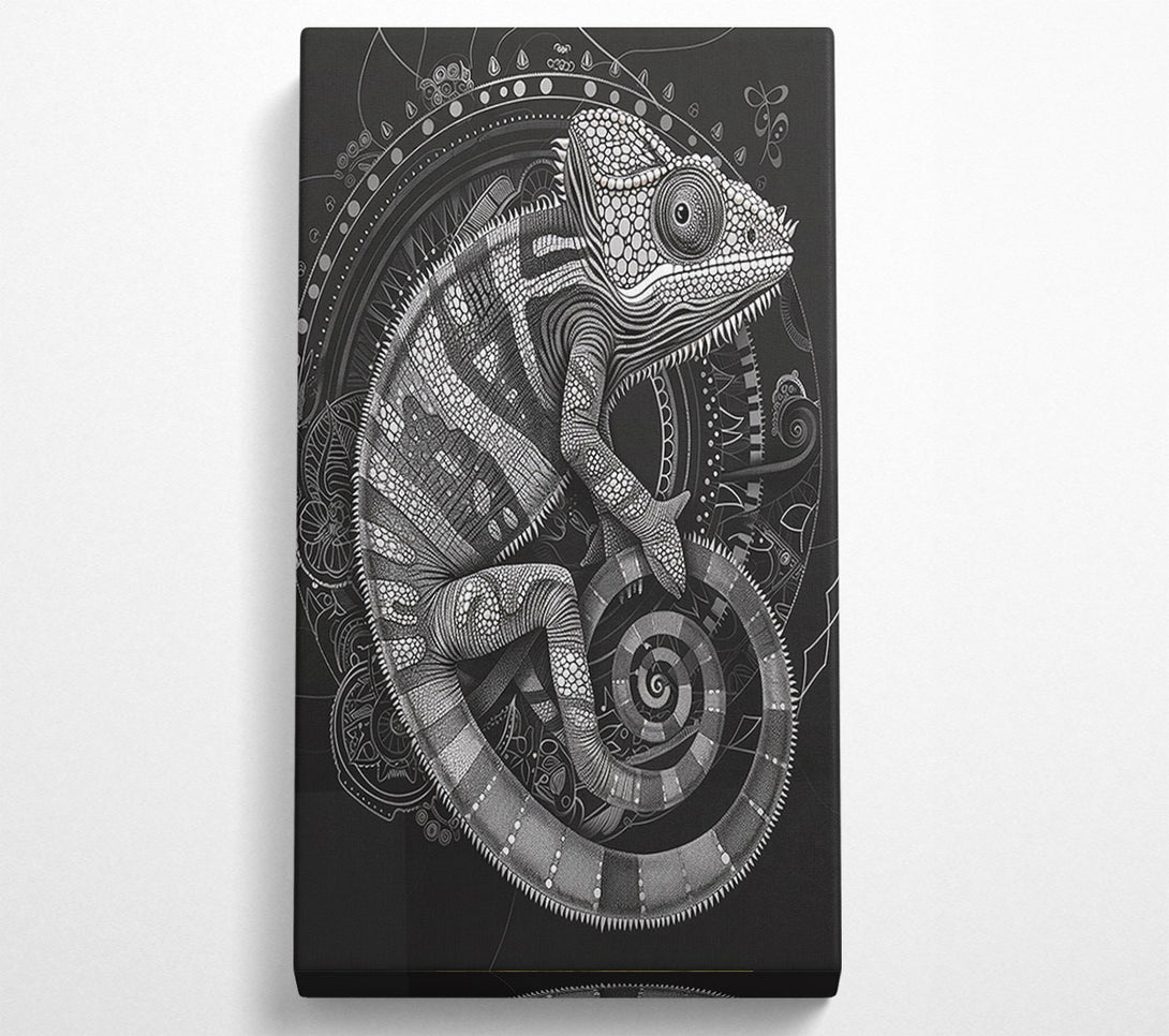  A Canvas Print of Clockwork Iguana Canvas Wall Art