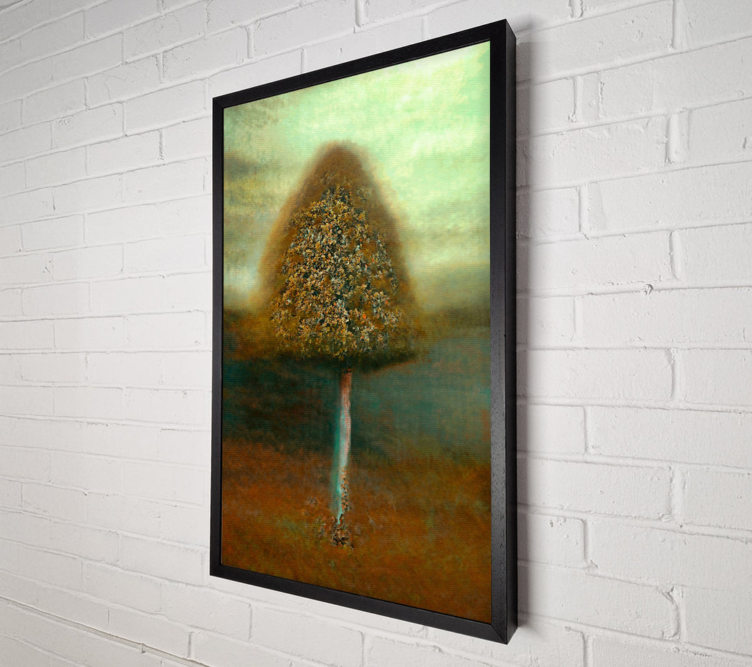  A Canvas Print of Teal Tree Dreamscape Canvas Wall Art