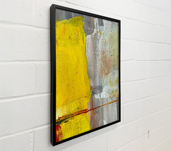 Golden Yellow Abstract
