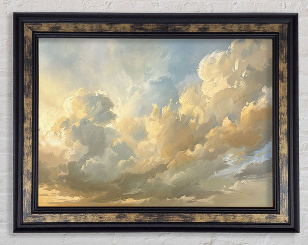 Cloudy Sky Framed Print