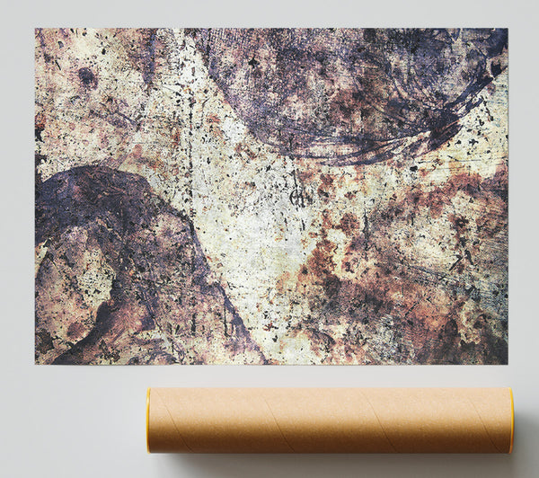 Rust-Toned Impressions Print