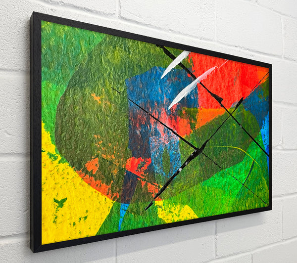 Green Abstract Lines