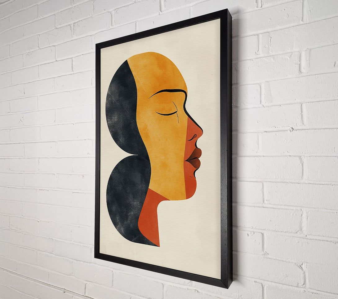  A Canvas Print of Golden Hues Of Peace Canvas Wall Art