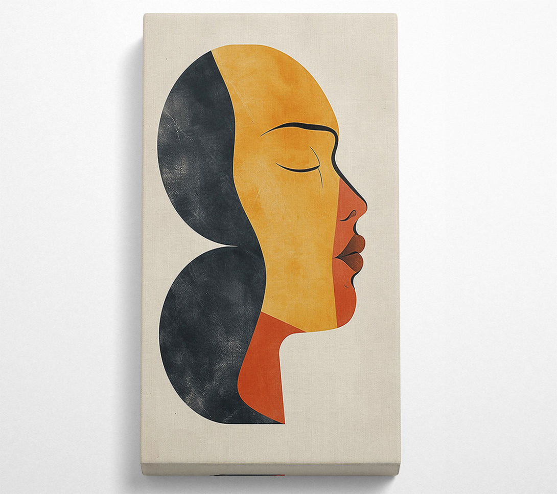  A Canvas Print of Golden Hues Of Peace Canvas Wall Art