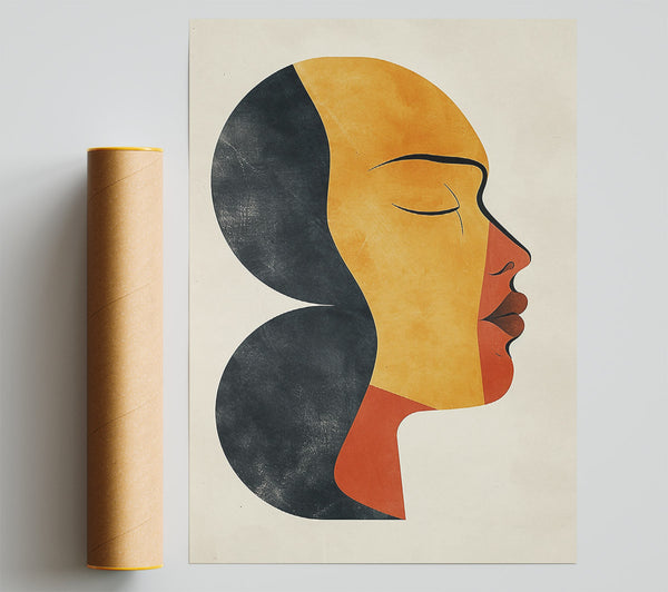 Golden Hues Of Peace Print