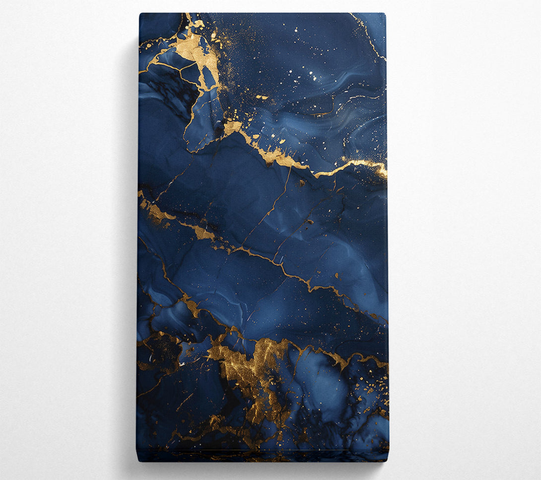  A Canvas Print of Navy Blue Abstract Dreams Canvas Print