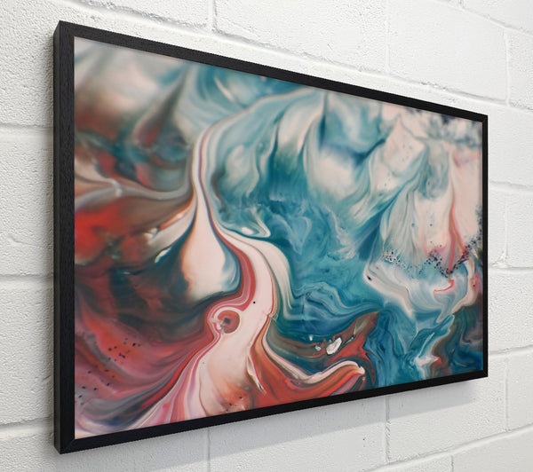 Aqua Swirling Dreams