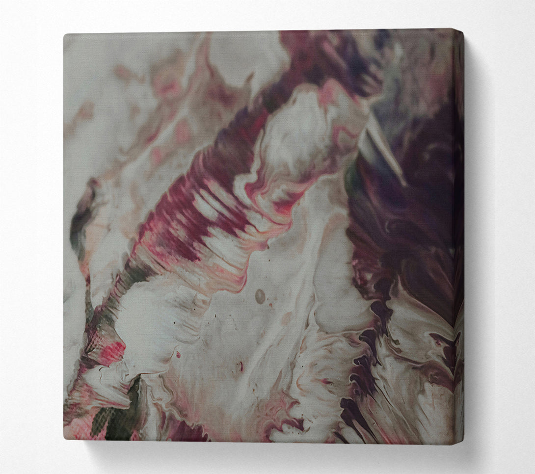  A Canvas Print of Crimson Swirling Clouds Canvas Wall Art