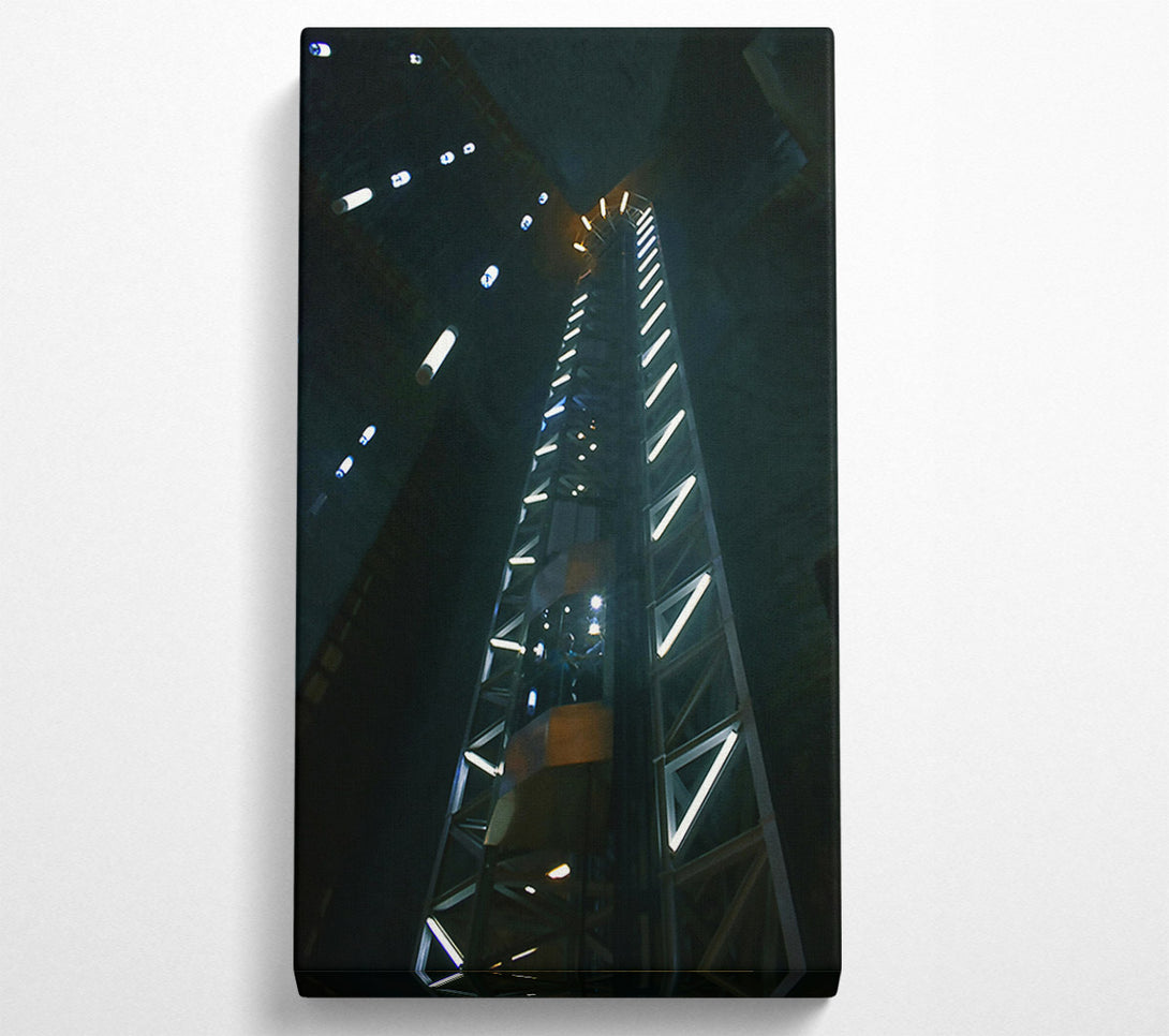  A Canvas Print of The White Ascent Canvas Art