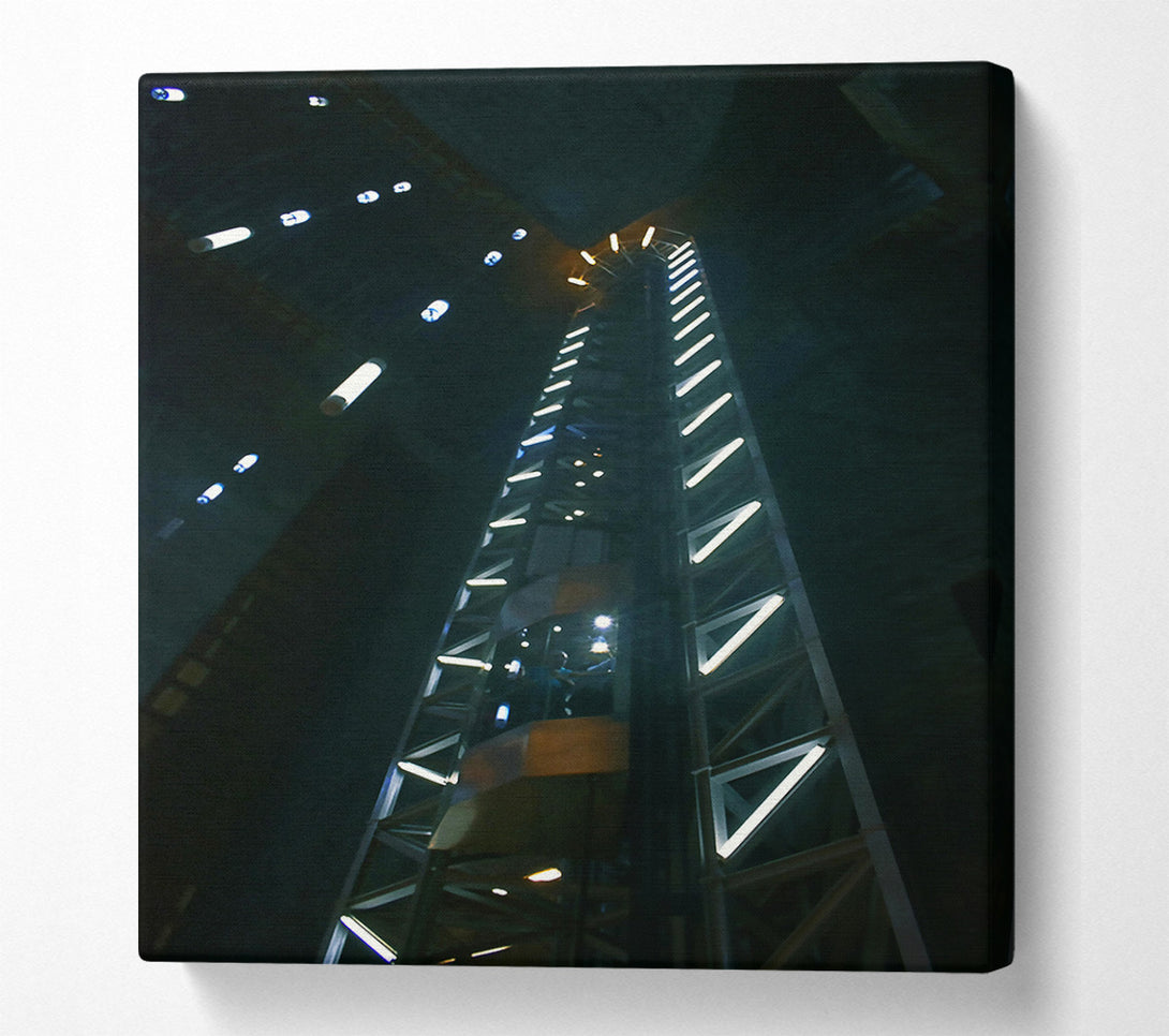 A Canvas Print of The White Ascent Canvas Art