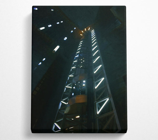  A Canvas Print of The White Ascent Canvas Art