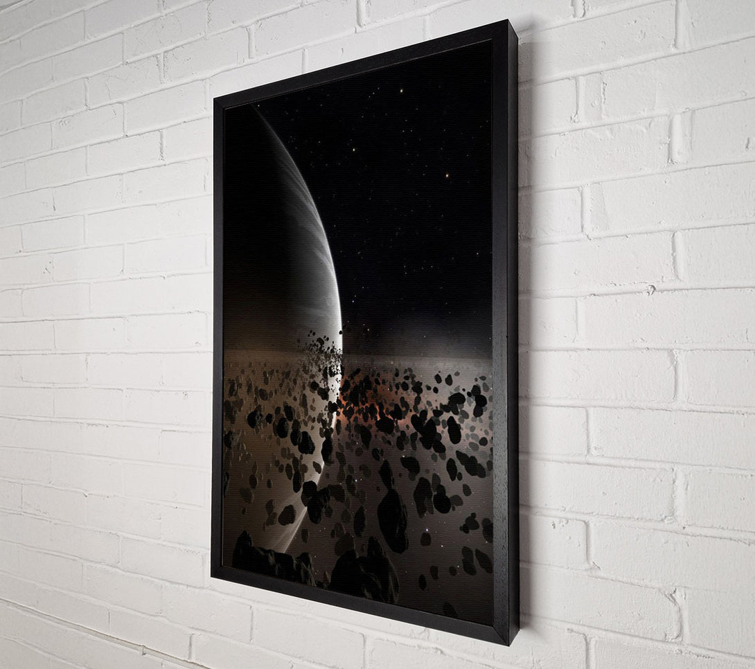  A Canvas Print of Collided Canvas Art