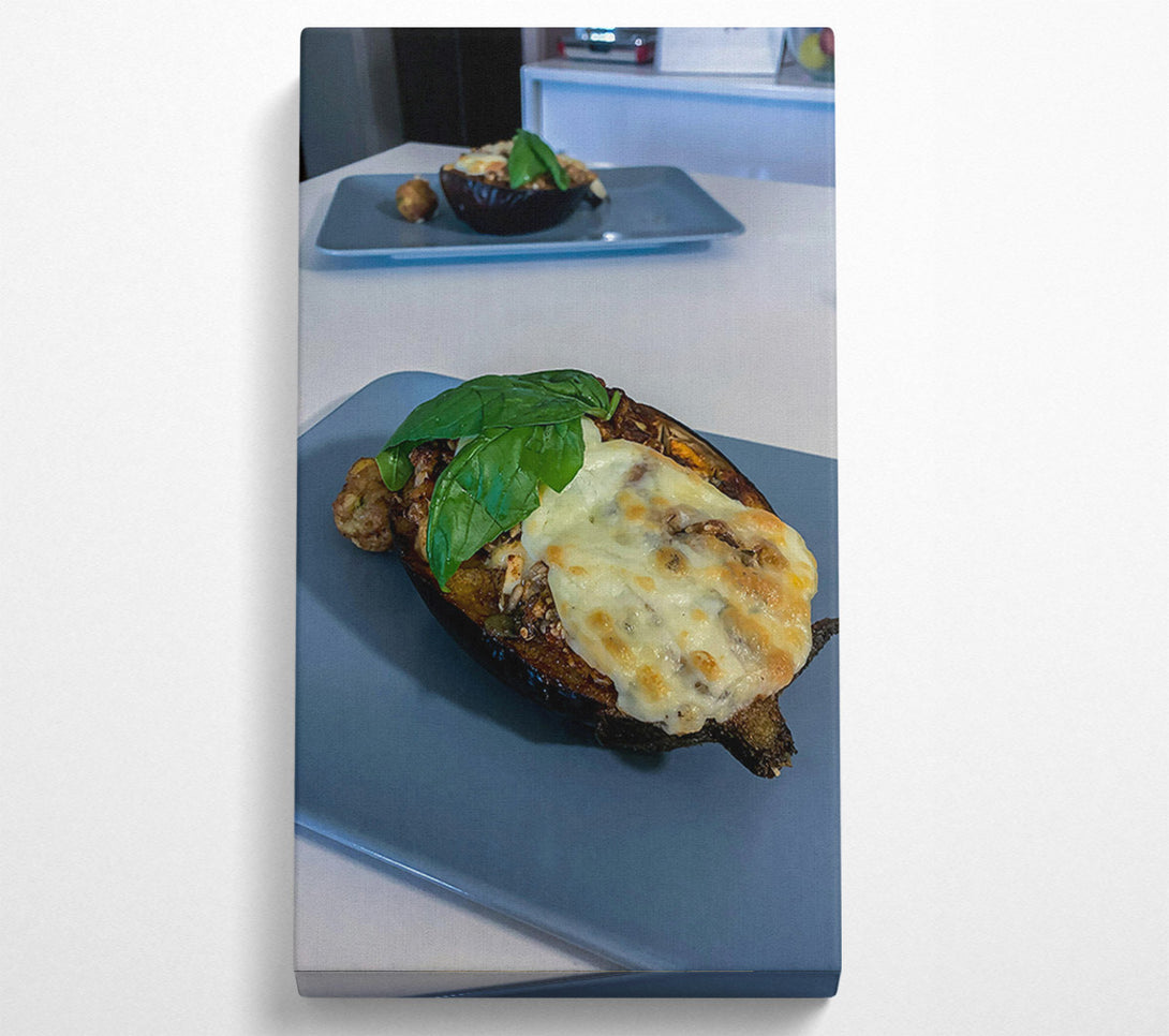  A Canvas Print of Melted Cheese Delight Canvas Wall Art