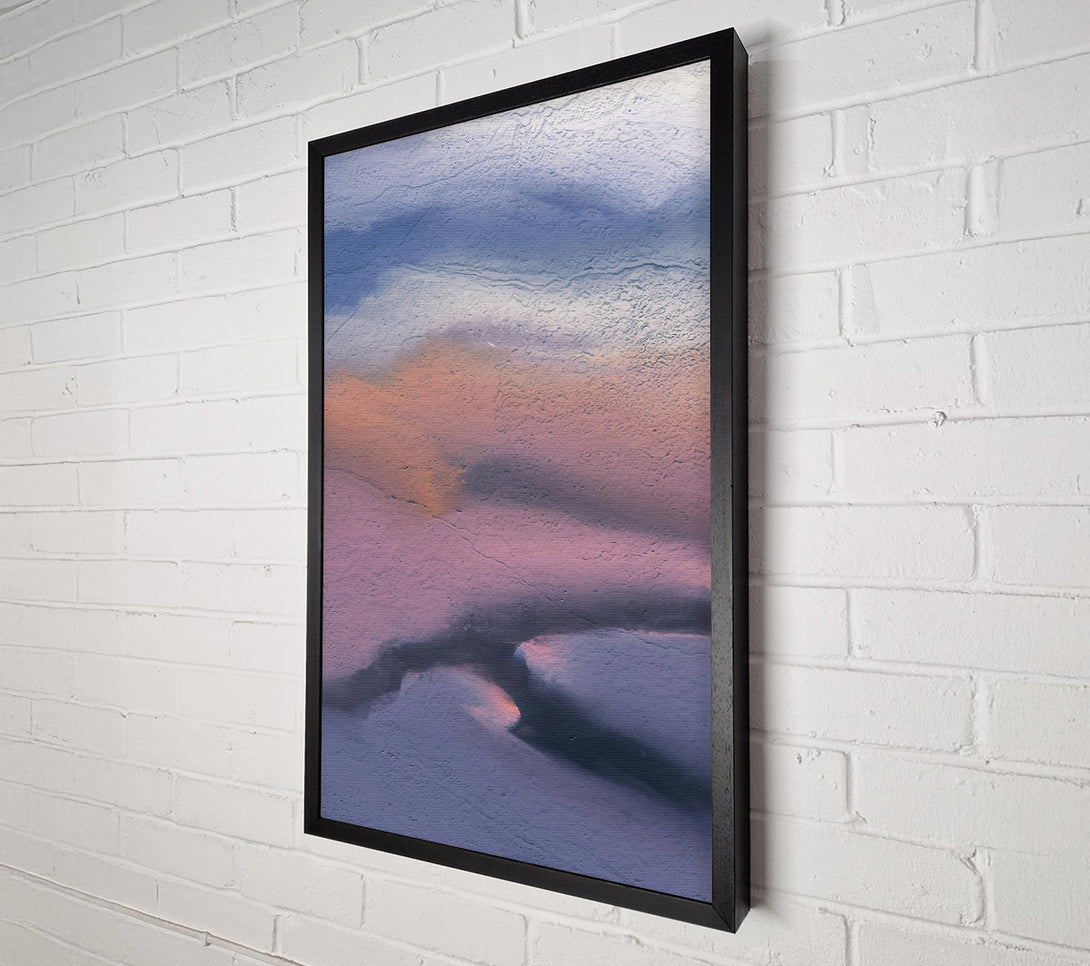  A Canvas Print of Lavender Sky Hues Canvas Art