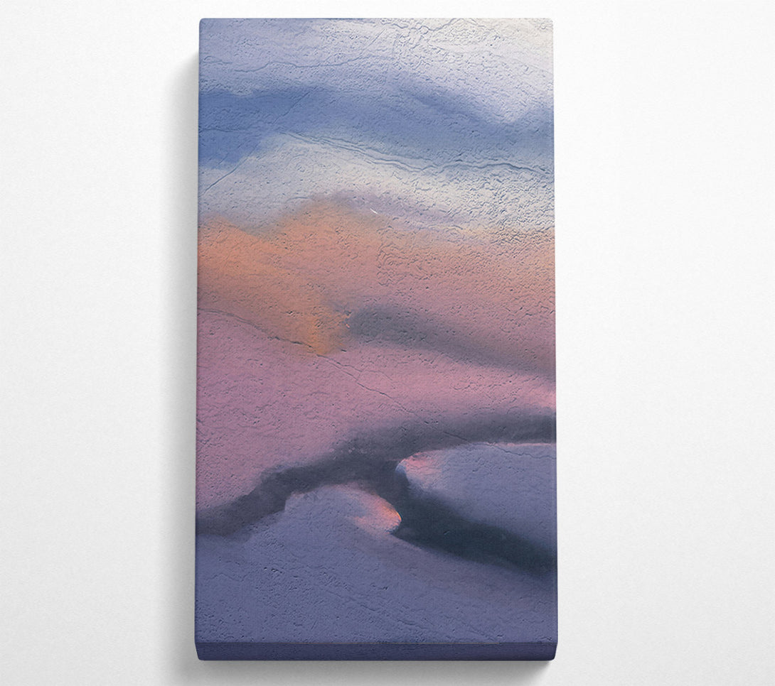  A Canvas Print of Lavender Sky Hues Canvas Art