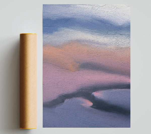 Lavender Sky Hues Poster