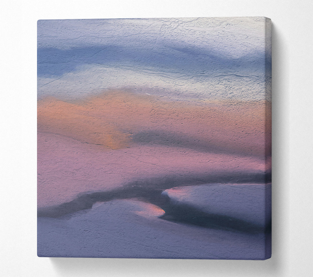 A Canvas Print of Lavender Sky Hues Canvas Art