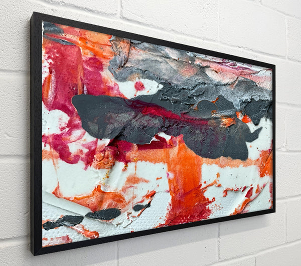 Crimson And Orange Abstract