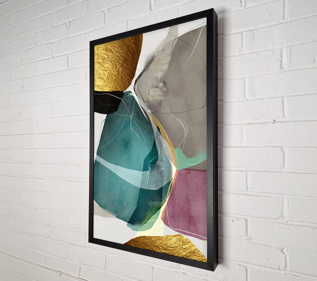  A Canvas Print of Colour Tiles Canvas Print