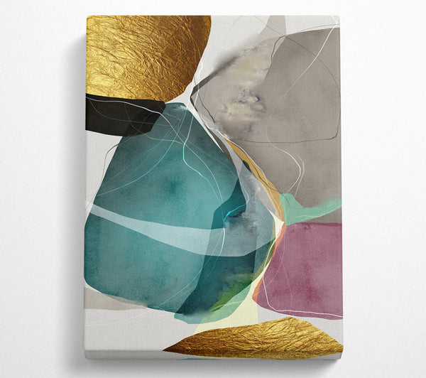  A Canvas Print of Colour Tiles Canvas Print