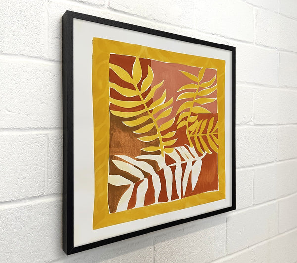 Golden Fern Frame