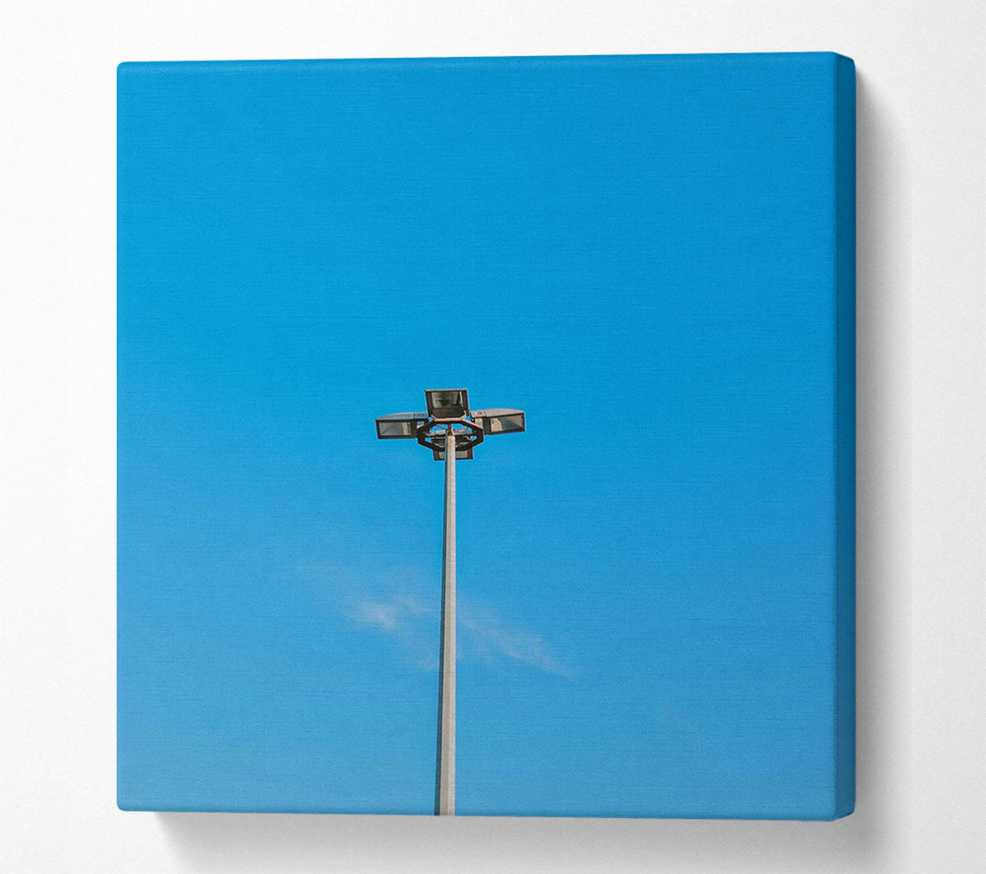  A Canvas Print of Azure Sky Spotlight Canvas Art