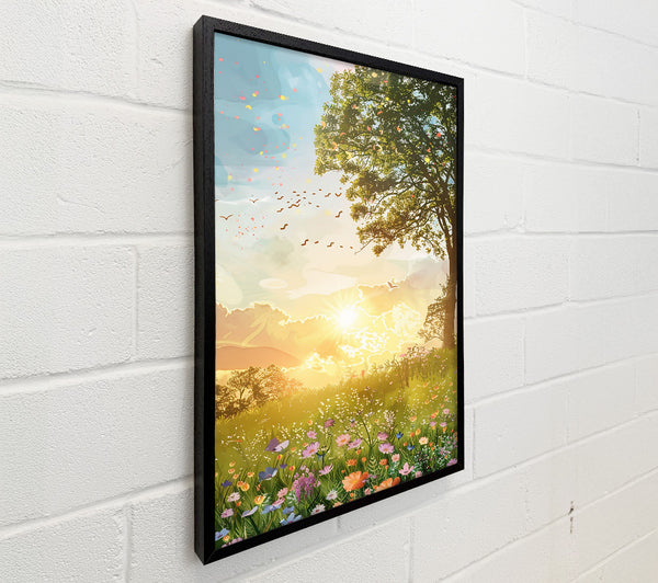 Golden Field Sunset