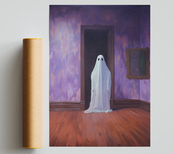 Purple Room Ghost Poster