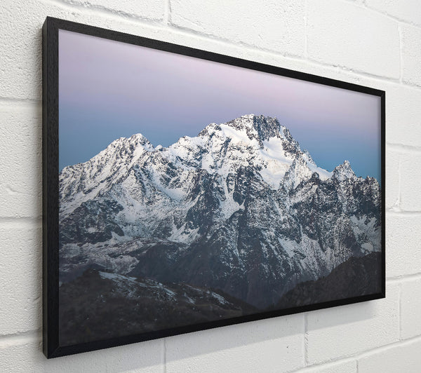 Lavender Mountain Range